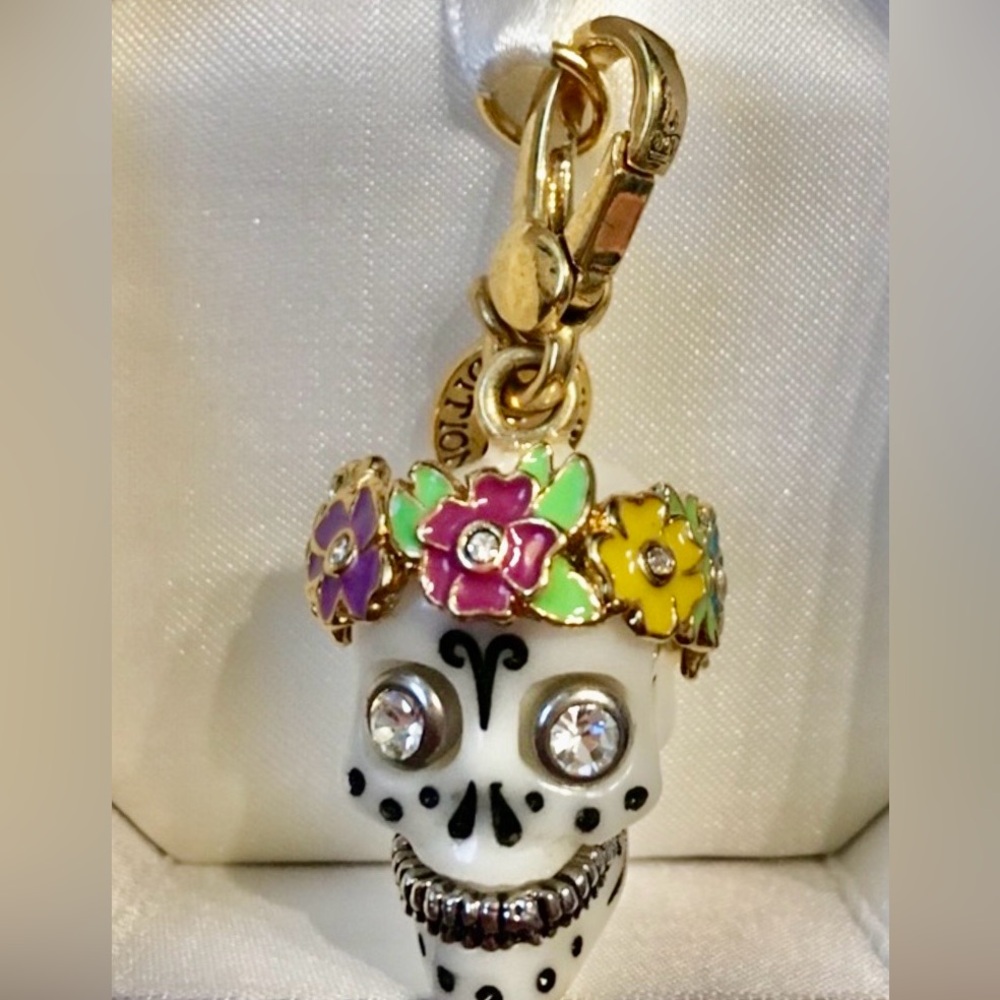 Juicy Couture Limited Edition Sugar Skull Charm New In Box ☠️